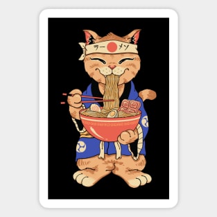 Ramen Meowster Standing Magnet